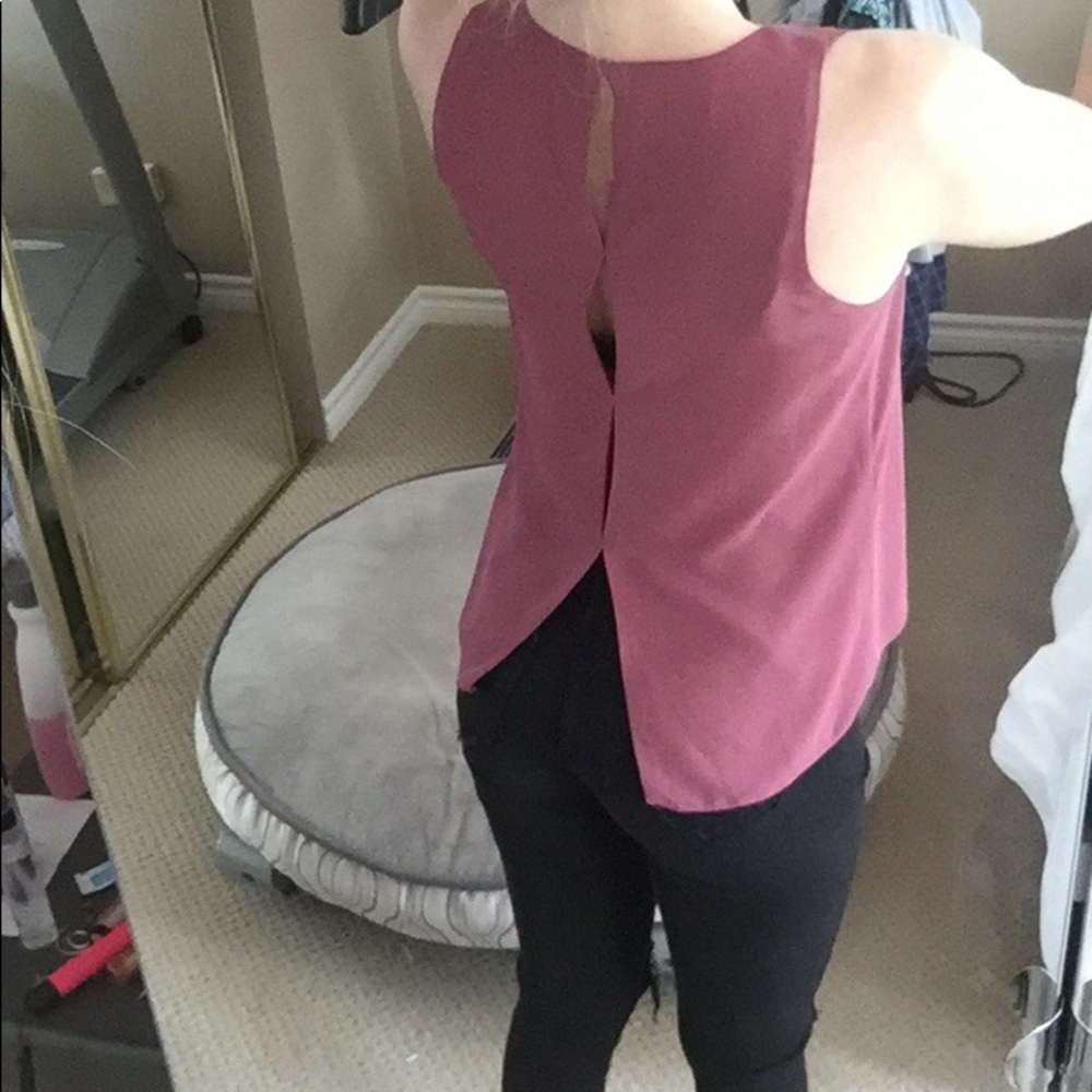 Babaton Blouse Mauve colour - Picture 3 of 4